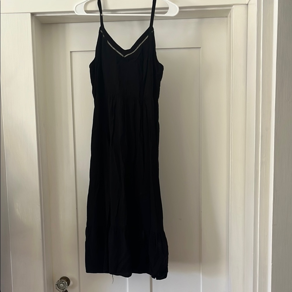 Elegant Black Maxi Dress